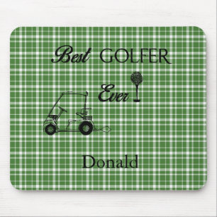 Tapis de souris personnalisé pour le meilleur golf