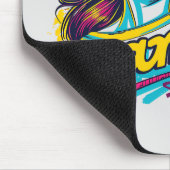 Tapis De Souris Personnalisé Retro Mama Pop Art (12) (Coin)