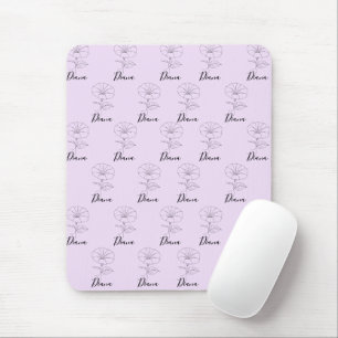 Tapis De Souris Personnalisé Septembre Matin Gloire Cadeau Fleur d