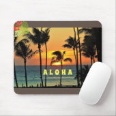 Tapis De Souris Personnaliser Aloha - Maui (Avec souris)