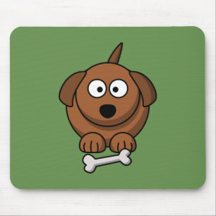 Tapis De Souris Personnaliser Chien mignon pour les enfants