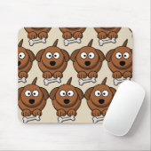 Tapis De Souris Personnaliser Chien mignon pour les enfants (Avec souris)