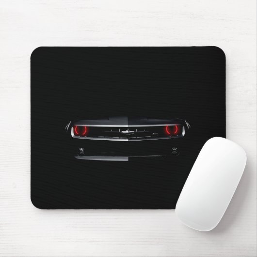 Tapis De Souris Personnaliser Cool noir Chevy Camaro (Avec souris)