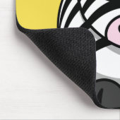Tapis De Souris Personnaliser Cute Zebra (Coin)
