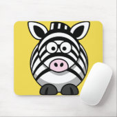 Tapis De Souris Personnaliser Cute Zebra (Avec souris)