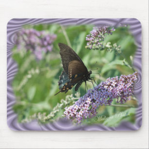 Tapis De Souris Personnaliser de papillon de Bush de papillon