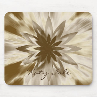 Tapis De Souris Personnaliser de peinture ethnique de lotus Flower