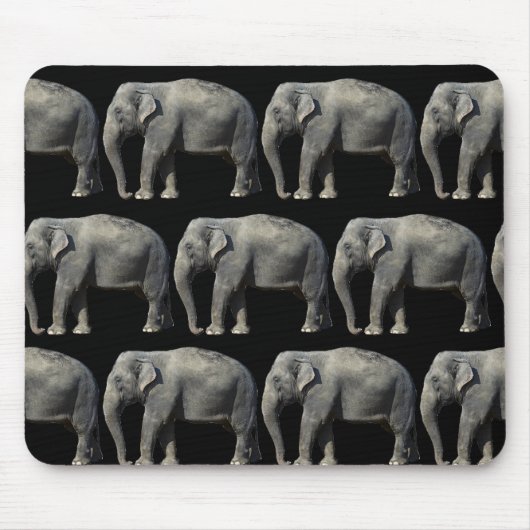 Tapis De Souris Personnaliser Eléphant (Devant)