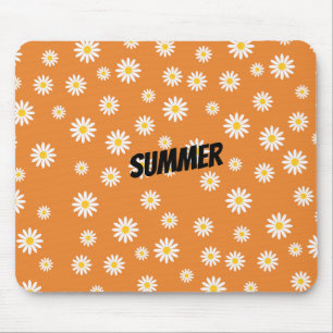 Tapis De Souris Personnaliser Fleurs Chamomilles