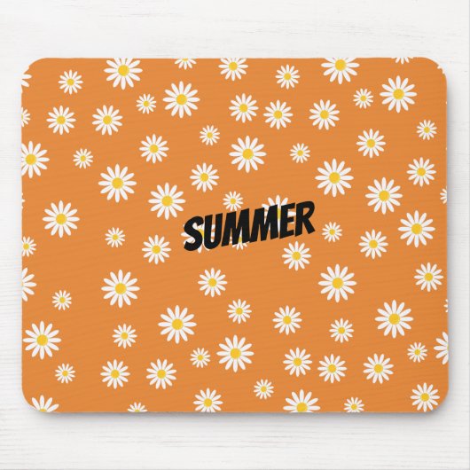 Tapis De Souris Personnaliser Fleurs Chamomilles (Devant)