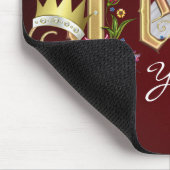 Tapis De Souris Personnaliser Jésus est le roi #2 Mousepad (Coin)