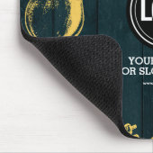 Tapis De Souris Personnaliser le thème de la brasserie Dark Green (Coin)