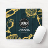 Tapis De Souris Personnaliser le thème de la brasserie Dark Green (Avec souris)
