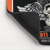 Tapis De Souris Personnalized Biker Flying (Coin)