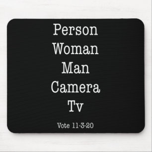 Tapis De Souris Personne Femme Homme Caméra Télévotez 11-3