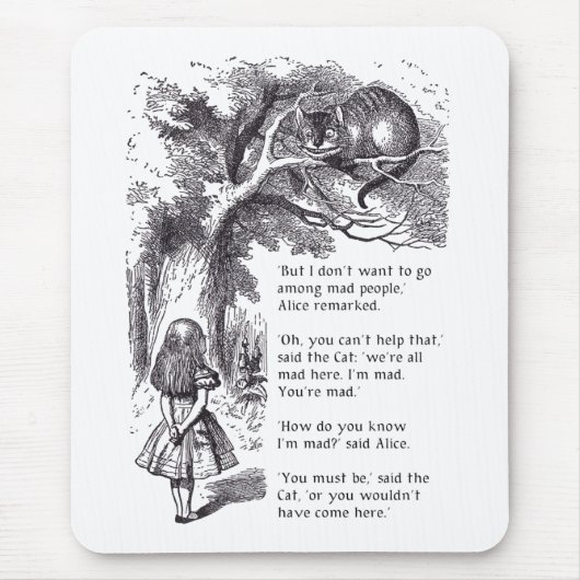 Tapis De Souris Personnes folles (Devant)