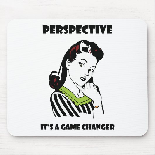 Tapis De Souris Perspective - C'est un changeur de jeu (Devant)