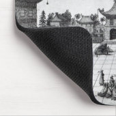 Tapis De Souris Perspective de la cour intérieure (Coin)