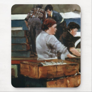 Tapis De Souris Pescaderas (Apunte)/Pêcheurs (croquis)