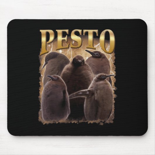 Tapis De Souris Pesto Le Pingouin Funny Ba1 (Devant)