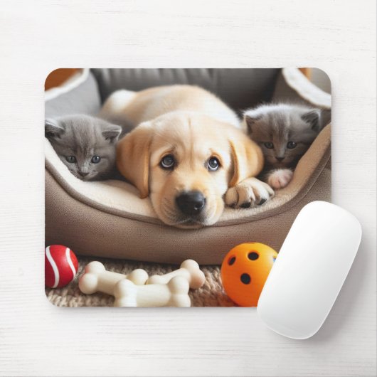 Tapis De Souris Pet mouse pad (Avec souris)
