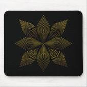 Tapis De Souris pétale de fleur d'or (Devant)