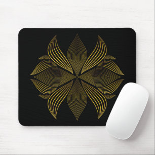 Tapis De Souris pétale de fleur d'or