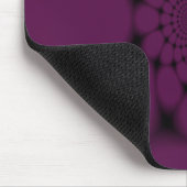 Tapis De Souris Pétale de papillon noir pourpre (Coin)