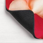 Tapis De Souris pétales de rose rose et rouge (Coin)
