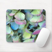 Tapis De Souris Pétales multicolores HYDRANGEA — (Avec souris)