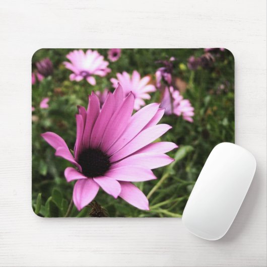 Tapis De Souris Pétales roses Mousepad (Avec souris)
