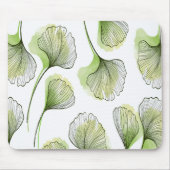 Tapis De Souris Pétales verts (Devant)
