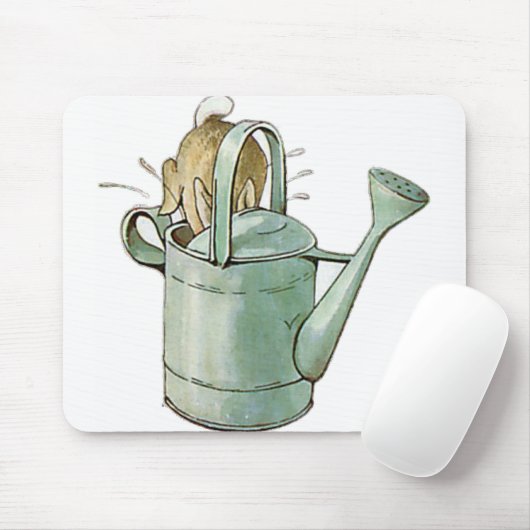 Tapis De Souris PETER RABBIT plongé tête première dans la boîte po (Avec souris)