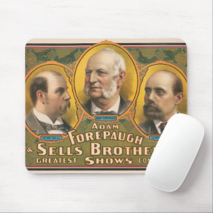Tapis De Souris Peter Sells, Adam Forepaugh Et Lewis Sells