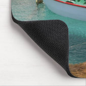 Tapis De Souris Petit bateau de pêche (Coin)