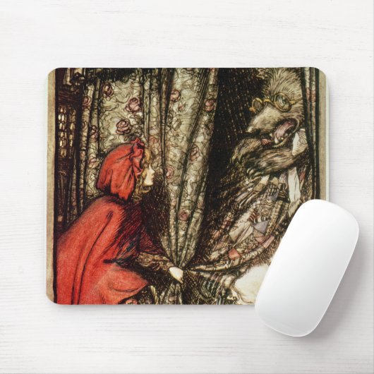 Tapis De Souris Petit capuchon rouge d'Arthur Rackham | (Avec souris)
