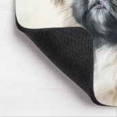 Tapis De Souris Petit chiot Pekingese Aquarelle Peinture (Coin)