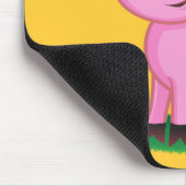 Tapis De Souris Petit cochon mûr (Coin)