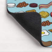 Tapis De Souris Petit déjeuner frit (Coin)