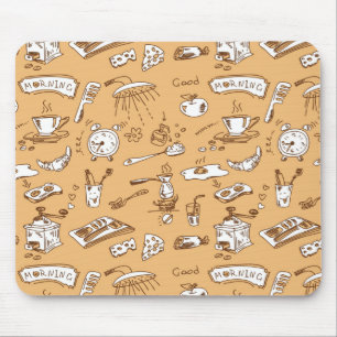 Tapis De Souris Petit-déjeuner Motif 2