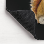 Tapis De Souris Petit Écureuil Mangeant Ses Noix (Coin)