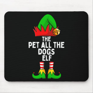 Tapis De Souris Petit Elfe Correspondant à Toute la Famille Noël P