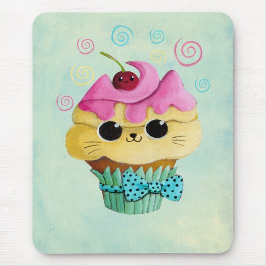 Tapis De Souris Petit gâteau mignon de Kitty (Devant)