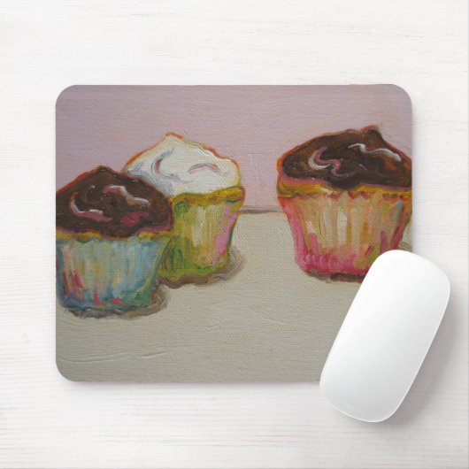 Tapis De Souris Petit gâteau Mousepad (Avec souris)