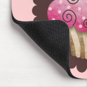 Tapis De Souris Petit gâteau Mousepad tba de baie de cerise (Coin)