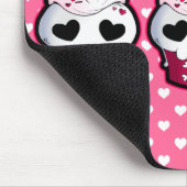 Tapis De Souris Petit gâteau rose de crâne (Coin)