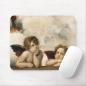 Tapis De Souris Petit groupe de Sistine Madonna, Raphael (Avec souris)