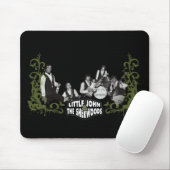 Tapis De Souris Petit John et le mousepad noir de sherwoods (Avec souris)