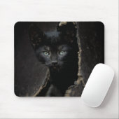 Tapis De Souris Petit Kitty noir (Avec souris)
