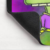 Tapis De Souris Petit monstre mignon Mousepad (Coin)